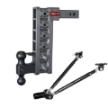 Picture of Gen-Y Mega Duty 2in Shank 12.5in Drop 16K Hitch w/Dual-Ball/Pintle Lock