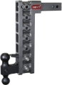 Picture of Gen-Y Mega Duty 2in Shank 15in Drop 16K Hitch w/Dual-Ball/Pintle Lock/Stabilizer Kit