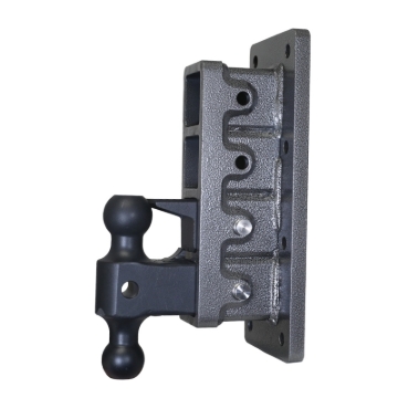 Picture of Gen-Y Mega Duty 2.5in Bolt-On 9in Drop 3K TW 21K Hitch w/GH-061 Dual-Ball/GH-062 Pintle Lock