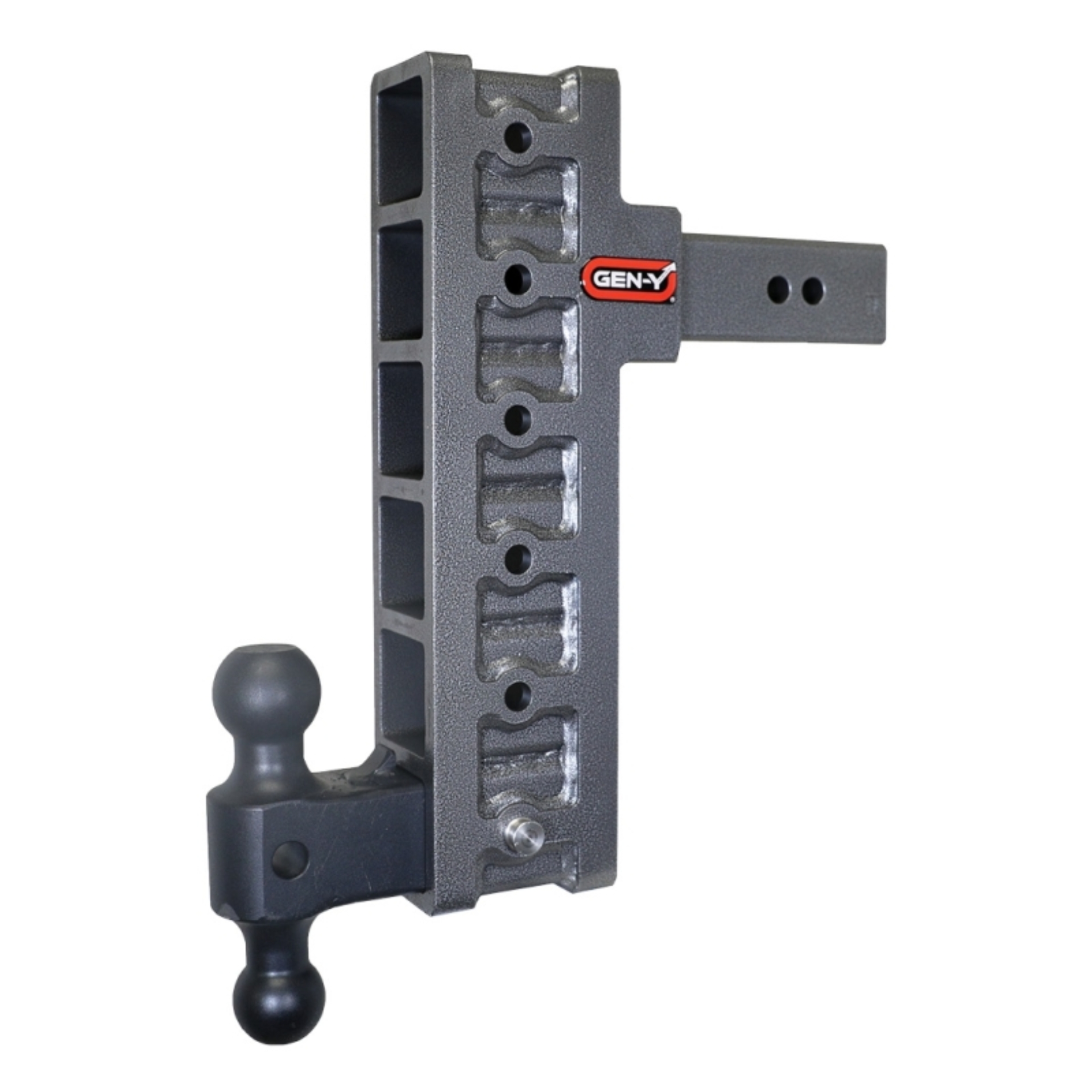 Picture of Gen-Y Mega Duty 2.5in Shank 12in Offset Drop 3K TW 21K Hitch w/GH-061 Dual-Ball
