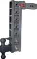 Picture of Gen-Y Mega Duty 2.5in Shank 18in Drop 21K Hitch w/GH-061 Dual-Ball/Pintle Lock/Stabilizer Kit