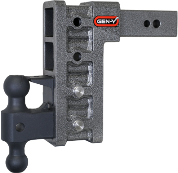 Picture of Gen-Y Mega Duty 2.5in Shank 9in Drop 3.5K TW 32K Hitch w/GH-0161 Dual-Ball/Pintle Lock