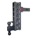Picture of Gen-Y Mega Duty 2.5in Shank 12in Offset Drop 21K Hitch w/GH-061 Dual-Ball/GH-062 Pintle Lock