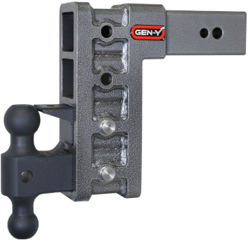 Picture of Gen-Y Mega Duty 3in Shank 9in Drop 3.5K TW 32K Hitch w/GH-0161 Dual-Ball/GH-0162 Pintle Lock