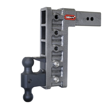 Picture of Gen-Y Mega Duty 3in Shank 12in Drop 3.5K TW 32K Hitch w/GH-0161 Dual-Ball/GH-0162 Pintle Lock