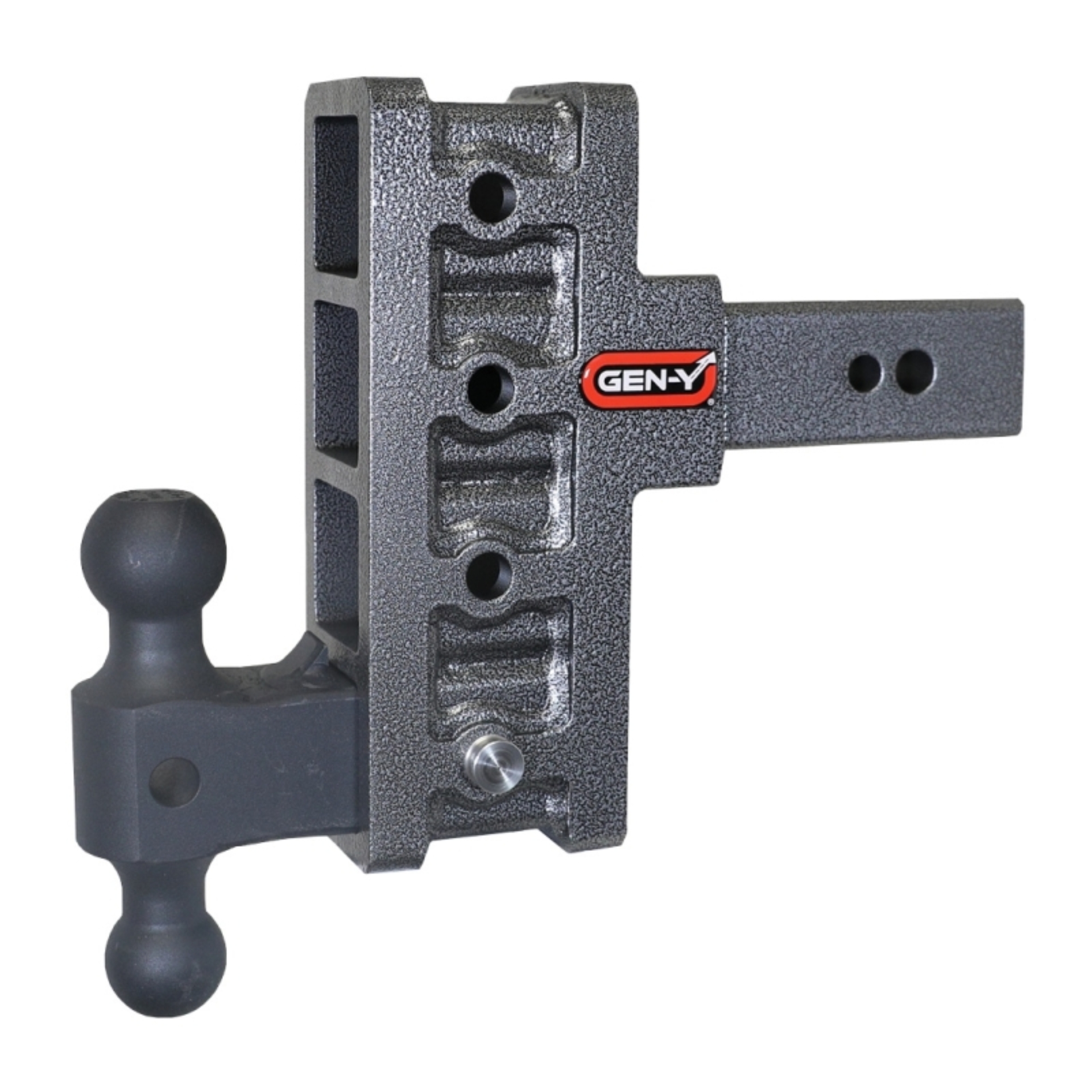Picture of Gen-Y Mega Duty 2.5in Shank 6in Offset Drop 3.5K TW 32K Hitch w/GH-0161 Dual-Ball