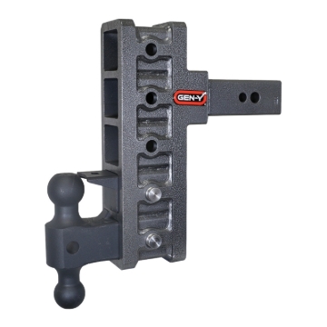 Picture of Gen-Y Mega Duty 2.5in Shank 9in Offset Drop 32K Hitch w/GH-0161 Dual-Ball/GH-0162 Pintle Lock