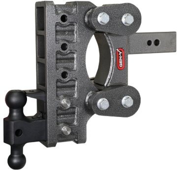 Picture of Gen-Y The Boss Torsion-Flex 2.5in Shank 9in Drop 32K Hitch w/GH-0161 Dual-Ball/GH-0162 Pintle Lock