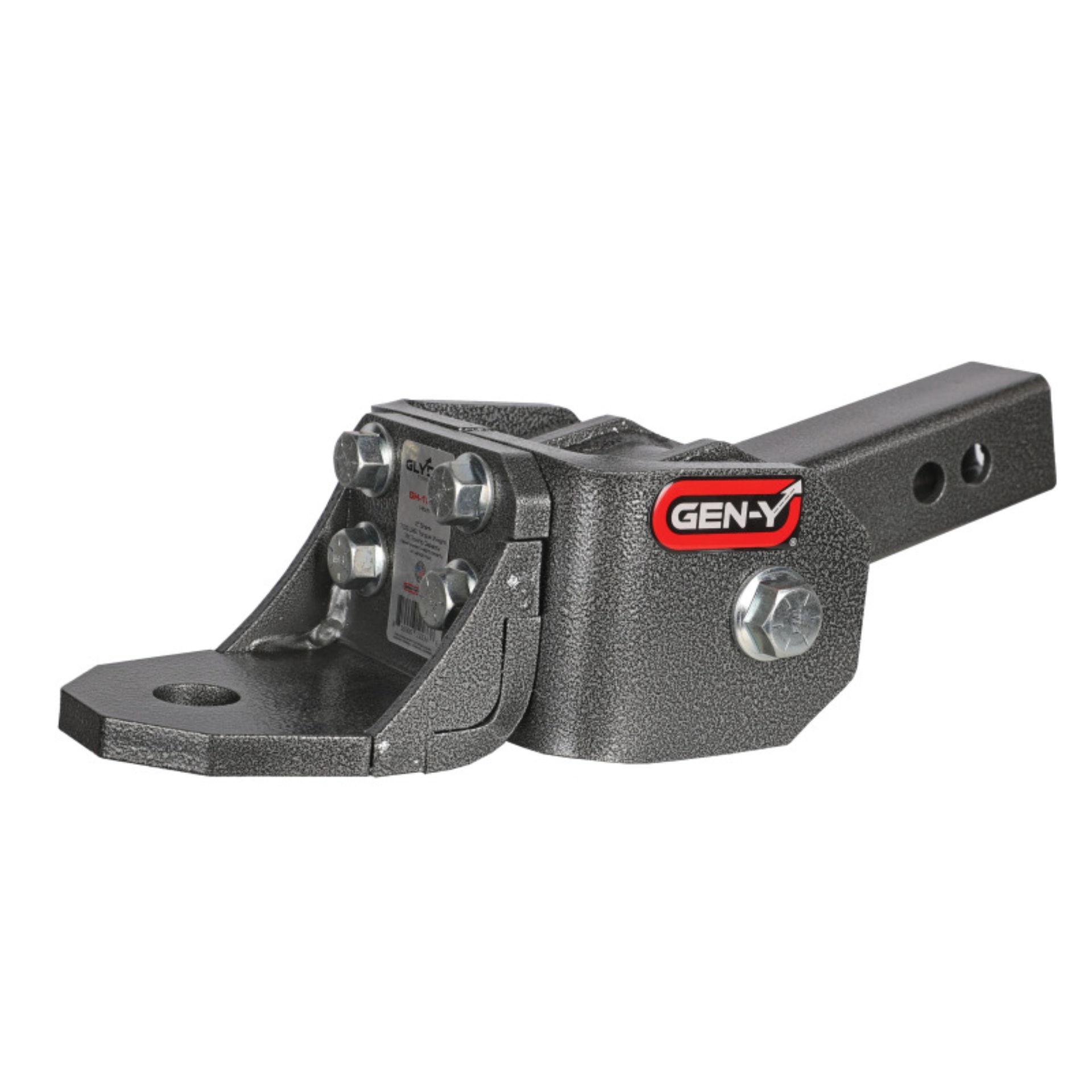 Picture of Gen-Y Glyder Torsion-Flex 2in Shank 2in Drop 7K Hitch w/Ball Platform/1in Diameter Mounting Hole