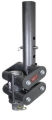 Picture of Gen-Y Spartan Torsion-Flex 5in Offset 4in RD Tube Gooseneck 2-5/16in Coupler Standard Height