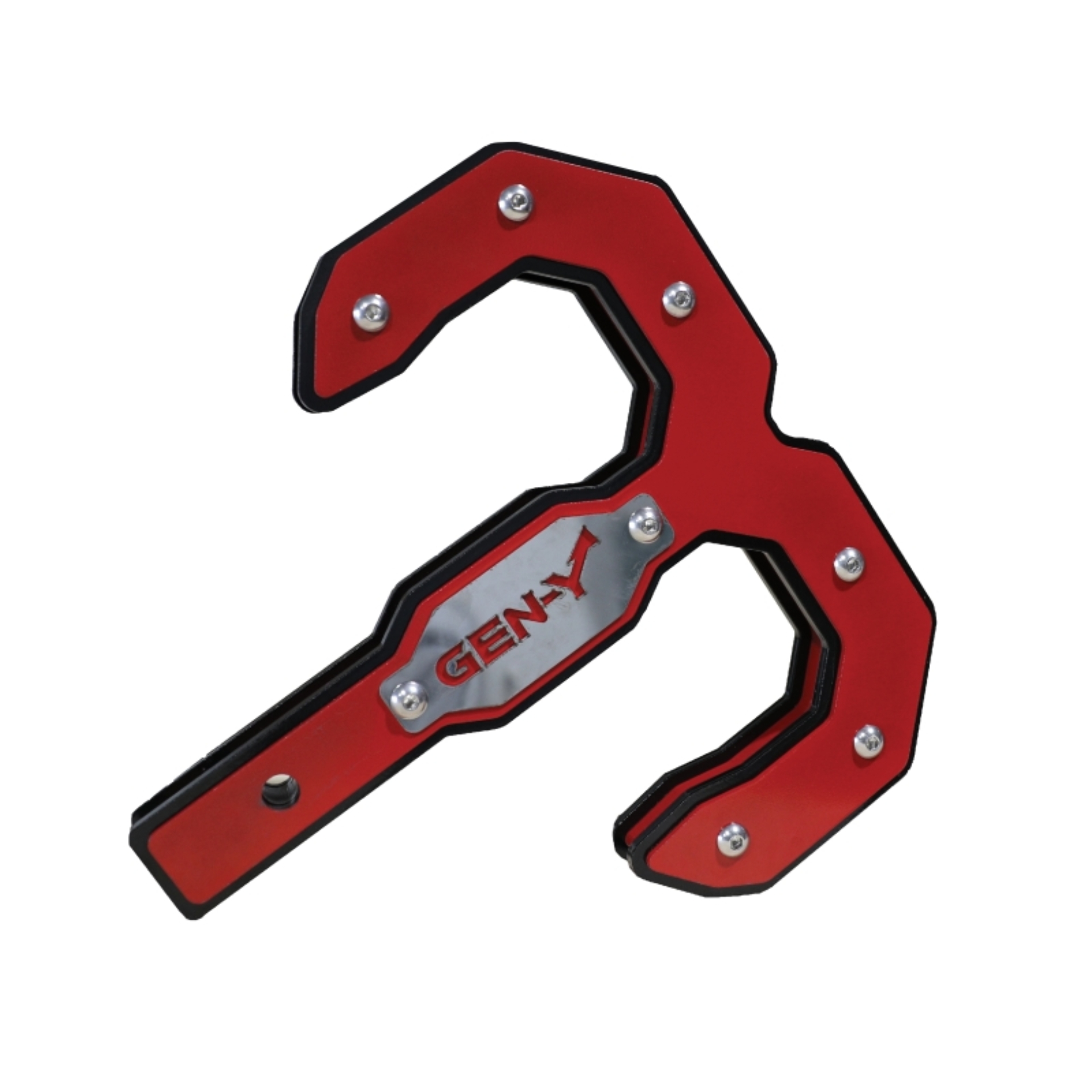 Picture of Gen-Y Hulk 2.0 16K Tow Hook 2in Shank - Black/Red