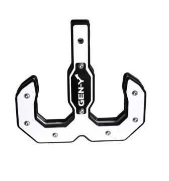 Picture of Gen-Y Hulk 2.0 16K Tow Hook 2in Shank - Black/White