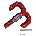 Picture of Gen-Y Hulk 2.0 16K Tow Hook 2in Shank w/GH-099 Pin/GH-011 Clip - Black/Red