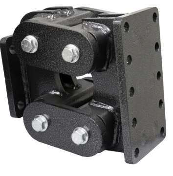 Picture of Gen-Y Victory Lane Torsion-Flex Flat Plate Trailer Coupler (2K-3.5K TW 32K Towing)