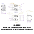 Picture of Gen-Y Victory Lane Torsion-Flex Channel Mount Class C Toterhome Hitch (4K-6K TW)
