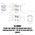 Picture of Gen-Y Victory Lane Torsion-Flex Channel Mount Class C Toterhome Hitch (5.5K-7.5K TW)