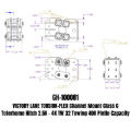 Picture of Gen-Y Victory Lane Torsion-Flex Channel Mount Class C Toterhome Hitch (2.5K-4K TW)