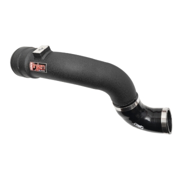 Picture of Injen 17-22 Ford F250/F/350/F-450/F-550 V8-6.7L Turbo Diesel Wrnkl Blk Intercooler Cold Side Piping