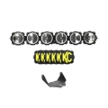Picture of KC HiLiTES 2020+ Polaris RZR Turbo R/Pro XP 39in. Pro6 Gravity LED 6-Light 120w Combo Beam