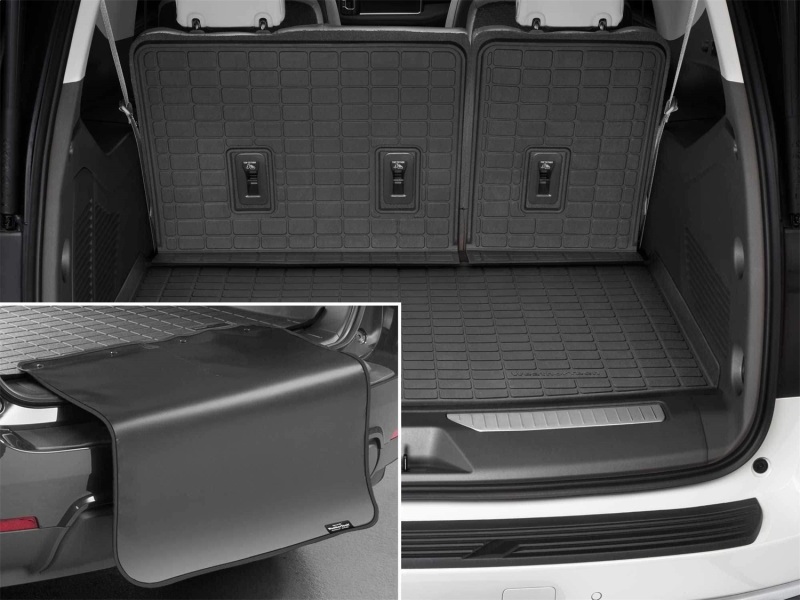 Picture of WeatherTech WT Seatback Cargo Liner HP-Black Floor Mats - 401466IMSK