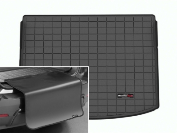 Picture of WeatherTech WT Cargo Liners-Black Floor Mats - 401568SK
