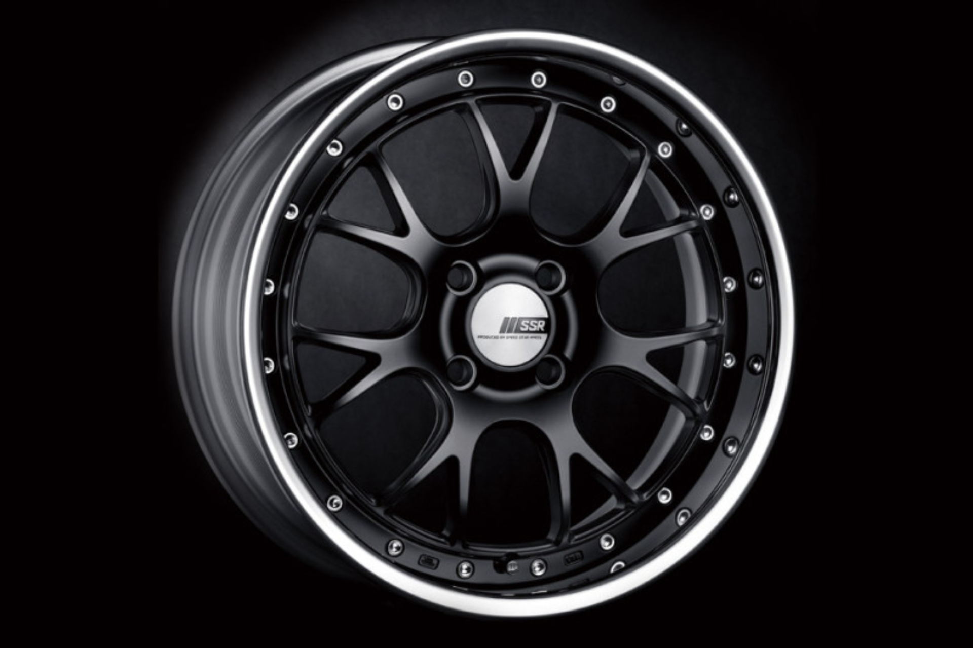 Picture of SSR Professor MS3R 17x9 4x100 ET+37 NR Flat Black *SPECIAL ORDER-NO RETURN/CANCELLATION*