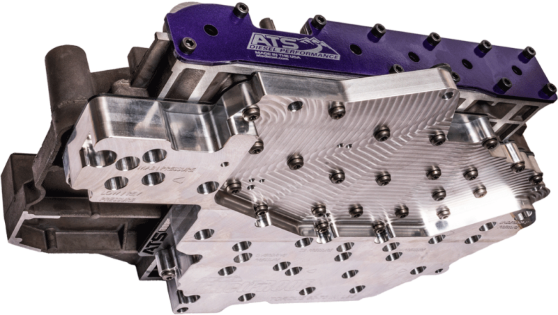 Picture of ATS Diesel 12-18 Dodge RAM 6.7L Cummins 68RFE Performance Valve Body (w/ Solenoid Pack)