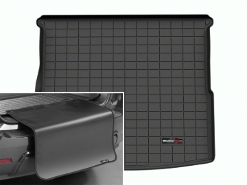 Picture of WeatherTech WT Cargo Liners-Black Floor Mats - 401565SK