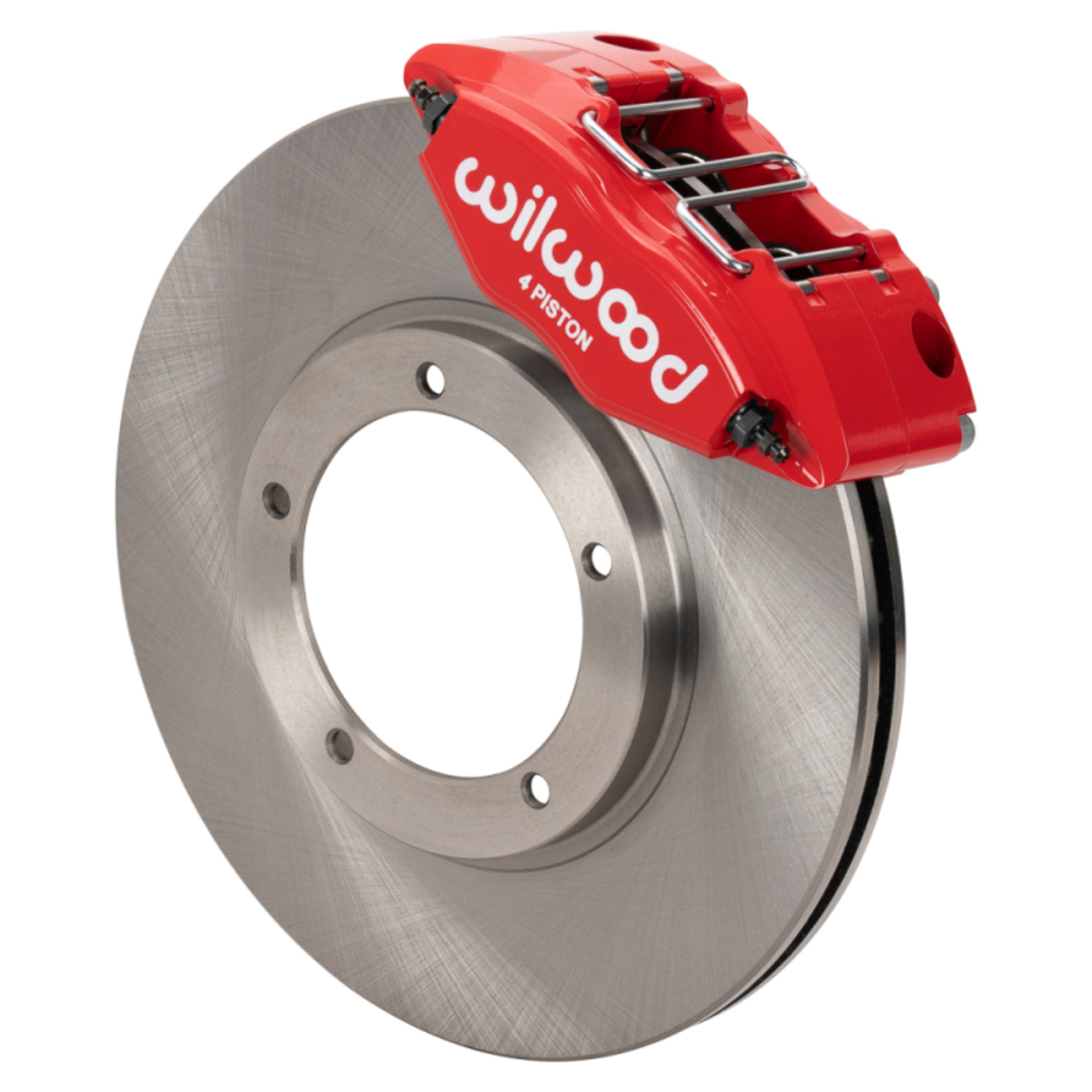 Picture of Wilwood 69-74 Porsche 911 Front Powerlite Brake Kit 3in MT Plain Face - Red