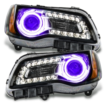 Picture of Oracle 11-14 Chrysler 300C SMD HL - Black - NON HID - UV/Purple