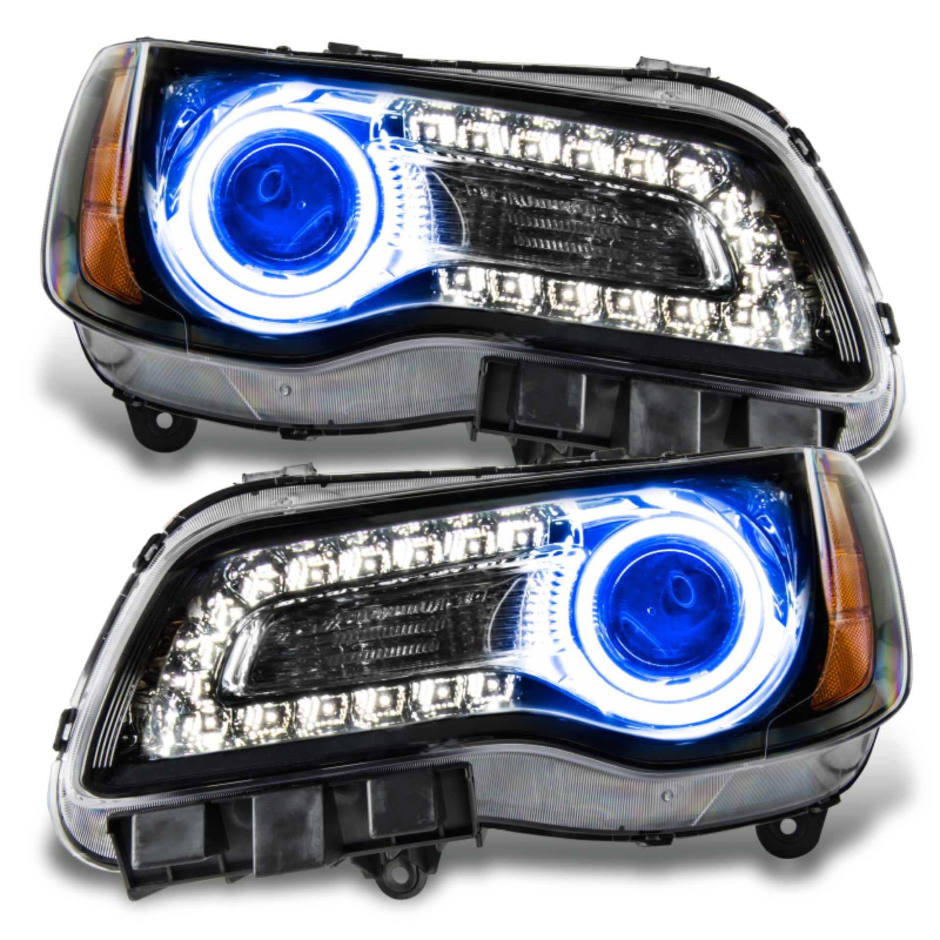 Picture of Oracle 11-14 Chrysler 300C SMD HL - Black - NON HID - Blue
