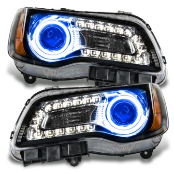 Picture of Oracle 11-14 Chrysler 300C SMD HL - Black - NON HID - Blue