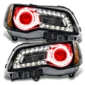 Picture of Oracle 11-14 Chrysler 300C SMD HL - Black - NON HID - Red
