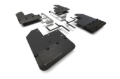 Picture of Rally Armor 19-25 Jeep JT Gladiator (Mojave/Rubicon) Black Mud Flap w/Grey Logo
