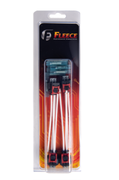 Picture of Fleece Performance 17-22 GM 2500/3500 Duramax Replacement Fuel Injector Connector w/Pigtail (4 Pack)