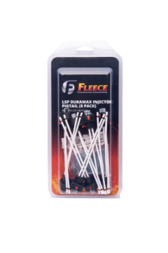Picture of Fleece Performance 17-22 GM 2500/3500 Duramax Replacement Fuel Injector Connector w/Pigtail (8 Pack)