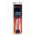 Picture of Fleece Performance 17-22 GM 2500/3500 Duramax Replacement Fuel Injector Connector w/Pigtail (4 Pack)