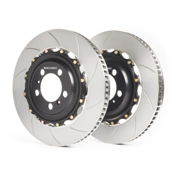 Picture of GiroDisc Porsche 911 Carrera S/4S (996/997) 350mm Slotted Front Rotors