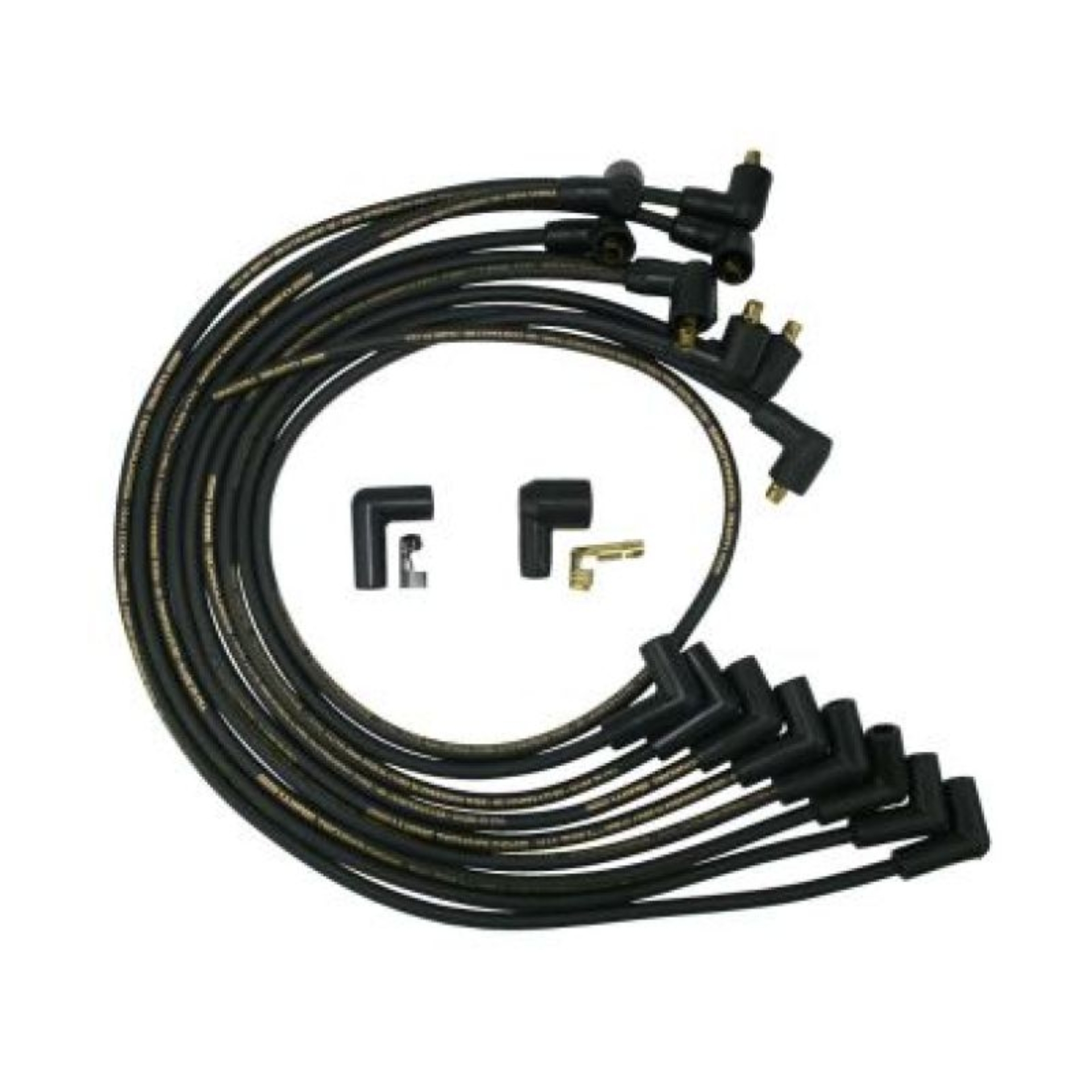 Picture of Moroso Small Block Chevy Over V/C Non-HEI Mag Tune Wire Set - Black