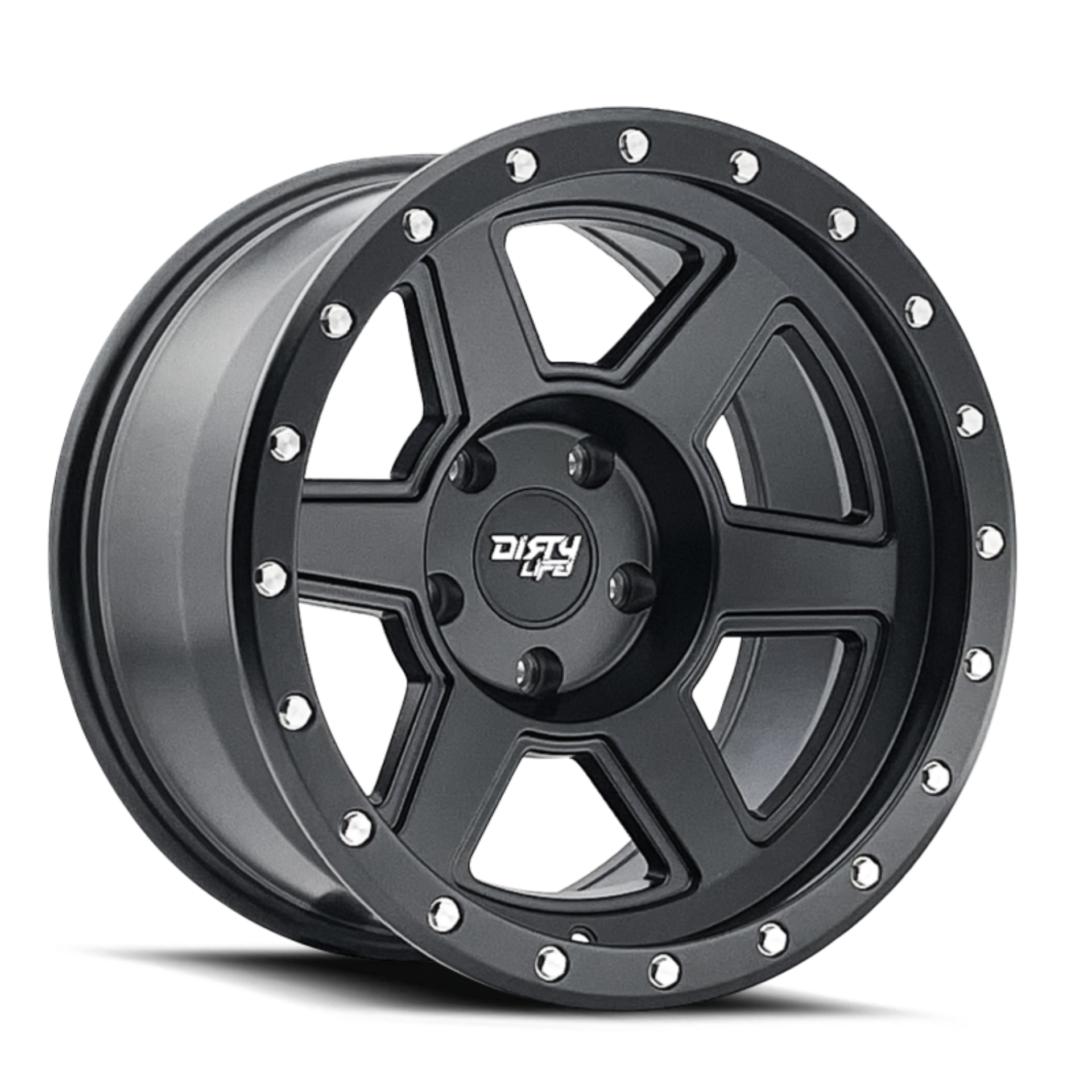 Picture of Dirty Life Compound 9315 20x10 / 6-135 BP / -25mm Offset / 87.1mm Hub Matte Black Wheel