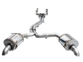 Picture of AWE Tuning Audi 2019-2023 C8 A6/A7 3.0T Touring Edition Cat-Back Exhaust- Turn Downs