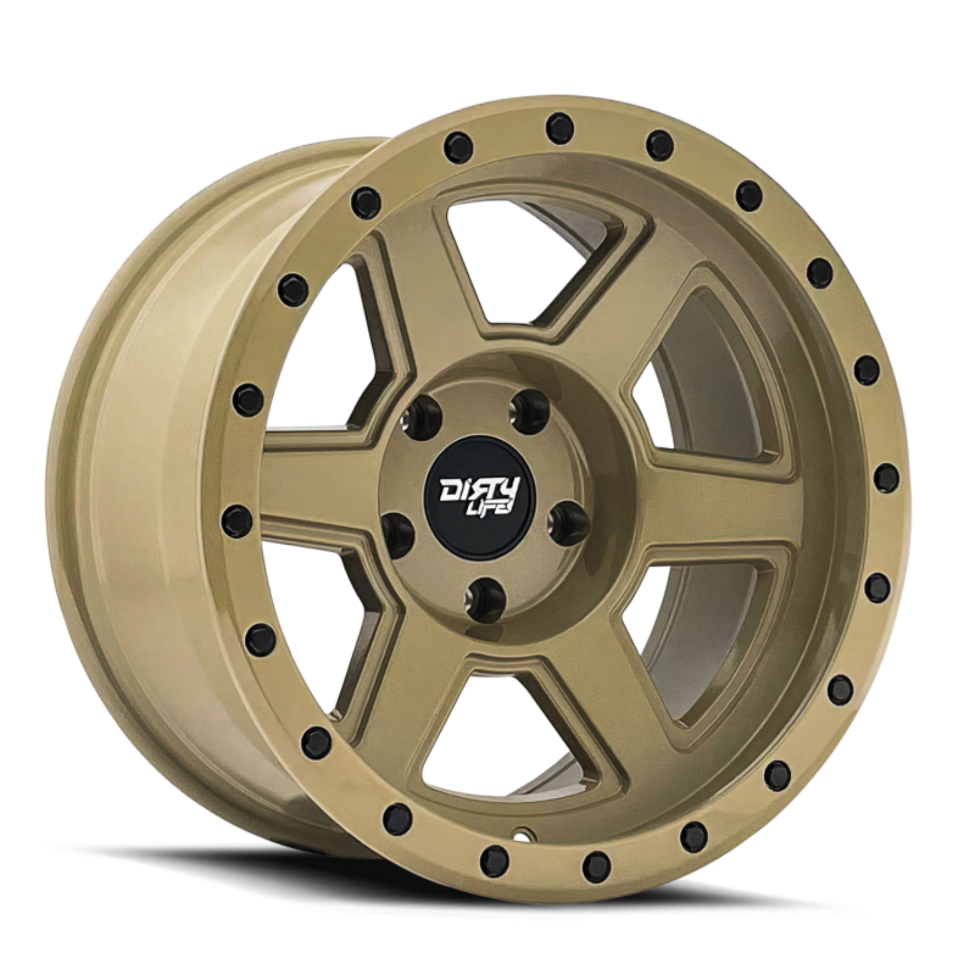 Picture of Dirty Life Compound 9315 20x9 / 5x127 BP / -12mm Offset / 78.1mm Hub Desert Sand Wheel