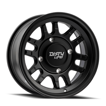 Picture of Dirty Life 9310s Canyon Sport SXS 14x7 / BLANK BP / 13mm Offset / 106.25mm Hub Matte Black Wheel