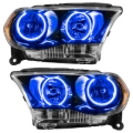 Picture of Oracle 11-13 Dodge Durango SMD HL Halogen - Black - Blue