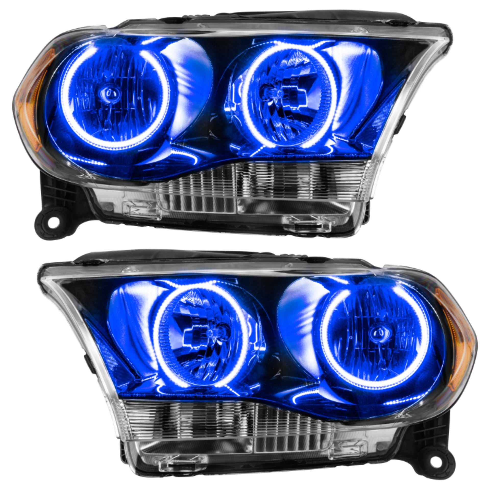 Picture of Oracle 11-13 Dodge Durango SMD HL Halogen - Black - Blue
