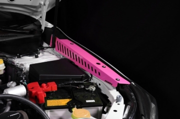 Picture of PERRIN 22-26 Subaru WRX Fender Shroud Set - Hyper Pink