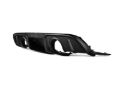 Picture of Akrapovic 2022+ Porsche 718 Cayman GT4 RS Rear Carbon Fiber Diffuser - Matte