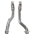 Picture of Kooks 12-22 Jeep Trackhawk 6.2L /Dodge Durango 6.4L 3in H.O. GREEN Catted OEM Connection Pipes