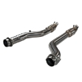 Picture of Kooks 12-22 Jeep Trackhawk 6.2L /Dodge Durango 6.4L 3in H.O. GREEN Catted OEM Connection Pipes