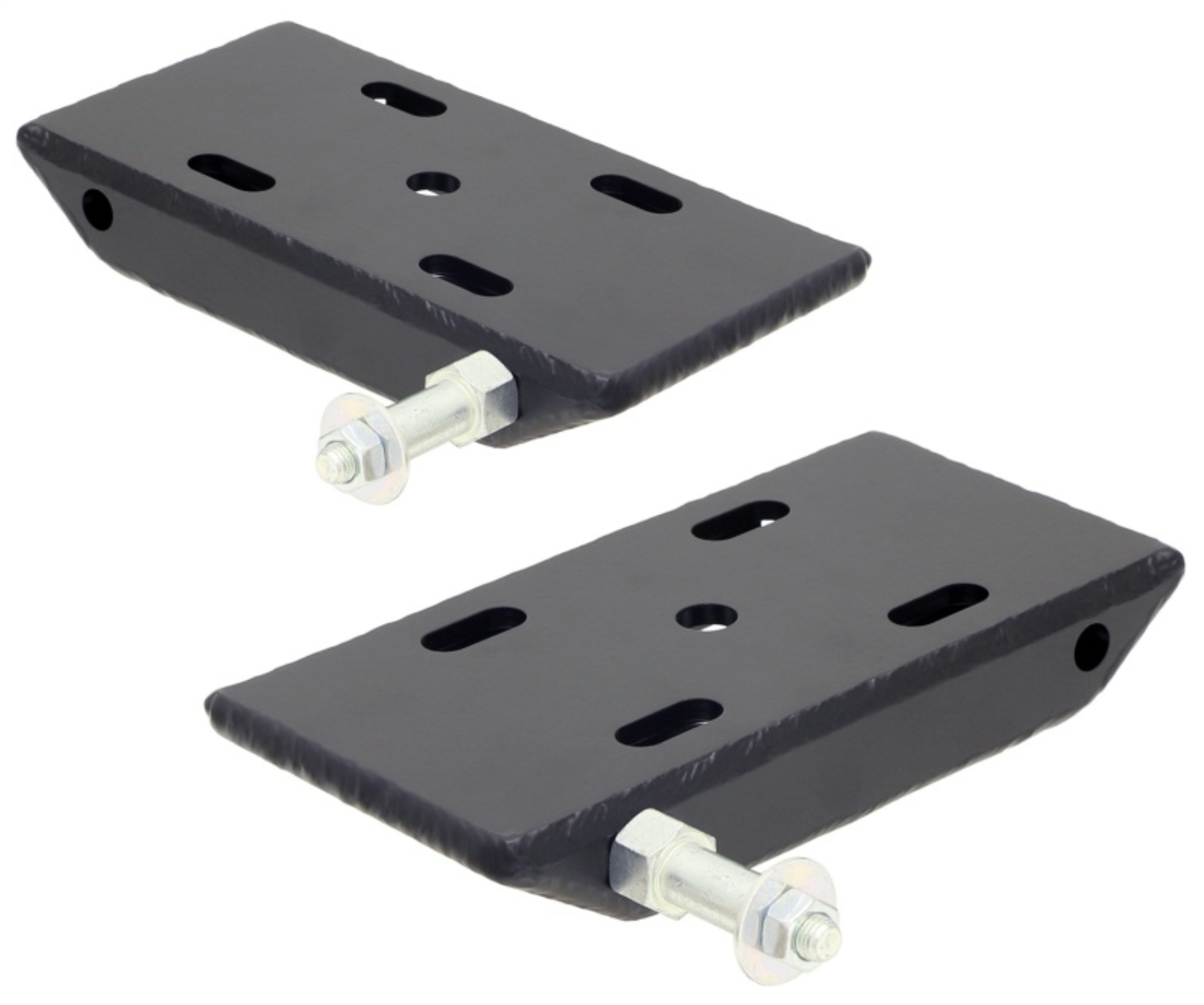Picture of RockJock YJ Heavy Duty Spring Plates w/ Sway Bar Mounts 2 1/2in Wide Springs